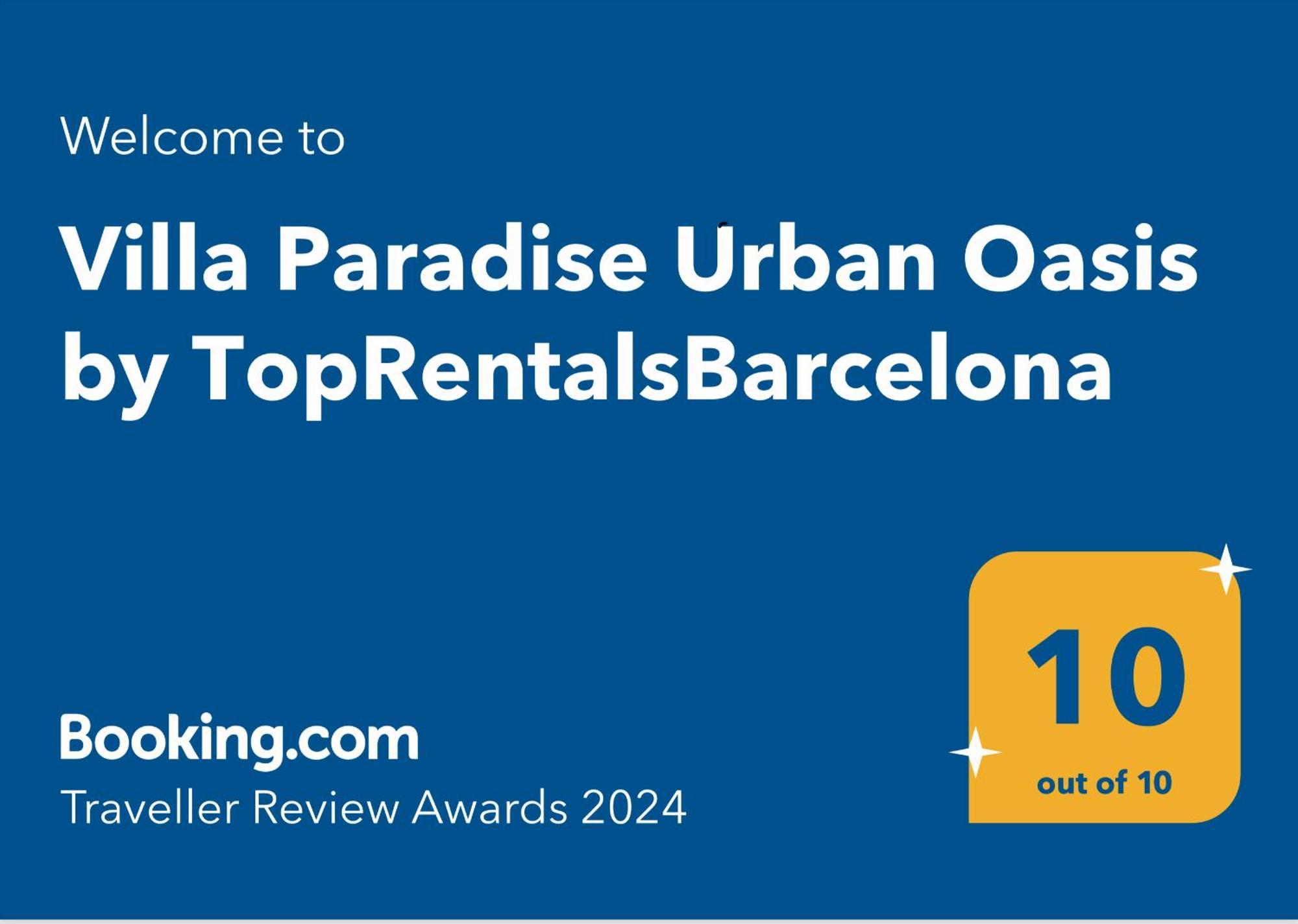 Villa Paradise, Urban Oasis By -Toprentalsbarcelona- 埃斯普卢加·德·隆布雷格 外观 照片